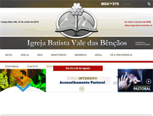 Tablet Screenshot of ibvb.org